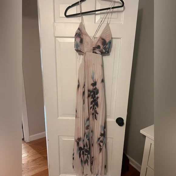 Abercrombie & Fitch Giselle Babydoll Floral Maxi Dress - Picture 8 of 12